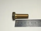 Болт М14х1,5х40мм., надрамника опрокидывающего механизма КАМАЗ, полная резьба, ключ 19, уп.10шт. (06686) БелЗАН ООО, г.Белебей — вид 3