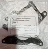 Рем. комплект системы охлаждения КАМАЗ, к-т 4-е наим., паронит 0,6мм., состав:740-1303024, 740-1303188, 740-1303198, 740-1303214 (740-1303000-01У 4Н) г. Москва — вид 2
