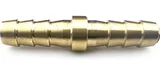 Соединитель шланга универсальный D6х6 (латунь) елка Co LTD — вид 1