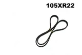Ремень ГРМ HYUNDAI, KIA, (105x22). 105XR22 "AUTORAM" — вид 2