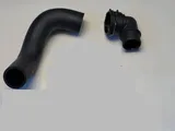 Патрубок радиатора GM, DAEWOO, (МКПП) правый, с соеденительной муфтой EPDM. 95390894 "ROSTECO" — вид 1