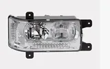 Фара КАМАЗ 6520, 6511, 4308, правая, LED, с ДХО, нов.обр., под лампу Н7, Н1, блок фара в сб., 24В ПРАМО, г. Москва — вид 1