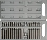 Бита вставка TORX, SPLINE, HEX 3/8", L=30мм. и L=75мм. с держателем бит 1/2" и 3/8" DR, к-т 40шт., уп. кейс AIRLINE — вид 1