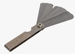 Щупы измерительные, набор №2, L=70мм., 17-ть листов (0,02-0,50мм.), пластик, уп. блистер
