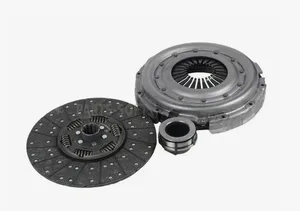 Комплект сцепления КАМАЗ 4308, 43253, 43255 дв.Cummins 6ISBe 185, 210, С КПП ZF 6S1000, к-т=корзина 3482 000 474 (ТМ395 090 000 474)+ведомый диск 1878 004 094 (ТМ395 130 004 094)+подшипник с муфтой ТМ3151 000 419, артикул К-т сцепления КАМАЗ 4308