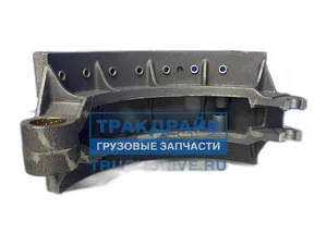 Накладка тормозная мост JAC N350, N410, передний, сверлённая, с заклёпками, ширина 180мм., к-т 8шт./8+6отв. (АК35013225GJH+АК35013235GJH), артикул АК35013235GJH-RN