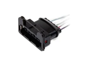 Колодка соединит. 6-ти конт., разъём 282236 (6pin), датчика массового расхода воздуха Волга, ГАЗель, Соболь, УАЗ дв.ЗМЗ 406, 409, в сб. с проводами (аналог 282236 АМР, 20385500010, АХ504, AX504), артикул АХ-504