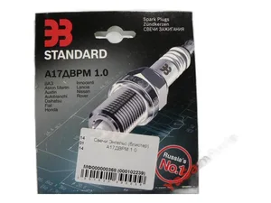 Свеча зажигания ВАЗ 2108-21099, 2110-2112 дв.инж., 2123 Нива-Шевроле, 2170-2172 Приора, 2190-2191 Гранта дв.8кл., 1.6л., к-т 4шт., зазор 1,0мм., М14х1,25, ключ 21мм., резьба L=19мм., "ЭЭ Стандарт", уп. блистер (аналог LOR15YC, L15YCY, LR15YC-1, F6RF-SD, W20EFR-U, BPR6EY, F01H7B0032)