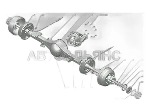 Уплотнитель двери ГАЗель NEXT автобус (передней двери, боковой) в/з А63R42-6107082-01 ГАЗ Оригинал, артикул А63R42-6107082-10