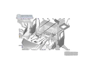 Петля капота правая ГАЗель NEXT NN ГАЗ Оригинал, артикул A64R52-8407012