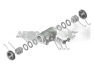 Колодка ГАЗель NEXT VIE стояночного тормоза (4 шт.), артикул A65R32-3507170