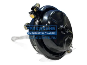 Камера тормозная ТИП20/24, КАМАЗ 4308, МАЗ, BPW, ROR, SCHMITS, DAF, SCANIA, Mercedes-Benz, MAN, с энергоаккумулятором, дискового тормоза, ход штока 64мм., шпилька М16х1,5мм. (BPW 1519442), артикул БАК.03085