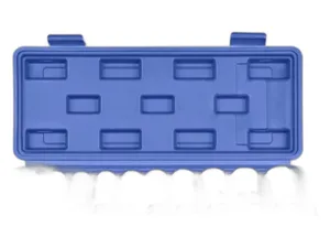 Набор головок ударных 1/2", к-т 10шт. (10, 12, 13, 14, 15, 17, 19, 21, 22, 24мм.), усиленные, из высокопрочной легированной стали, уп. пластиковый кейс, артикул БАК.07128