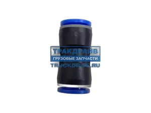 Фитинг трубок прямой d=15мм., пластиковый (PUC 15), артикул БАК.90015