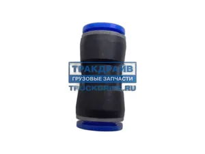 Фитинг трубок прямой d=16мм., пластиковый (PUC 16), артикул БАК.90016