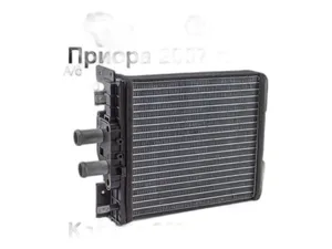 Радиатор отопителя ВАЗ 2170-2172 Приора, 1117-1119 Калина, под кондиционер Panasonic, алюминиевый, 2-х рядный (21700-8101060)