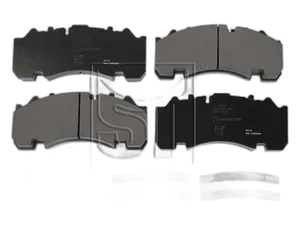 Колодка тормозная МАЗ 203, BPW, DAF, IVECO, SAF, SCANIA, SMB, MERCEDES, дисковые, к-т 4шт., передние/задние, с установочным комплектом (аналог 980108170, SB4345), артикул НМ4902, АК007 (29167, 29270, 29307)
