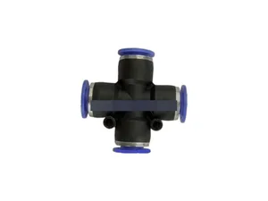 Фитинг трубок Т-образный d= 4мм., пластиковый, HH-080-PUT-4MM, артикул НН-080-PUT-4ММ
