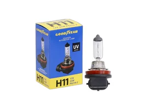 Автолампа 12V 55W Н11, галогеновая, головной свет ближний/дальний, тип цоколя PGJ19-2, QUARTZ (09.1837), артикул Н11 12-55 IM