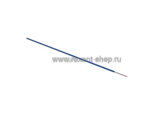 Провод автомобильный 0,50мм. кв., синий, L=10м., медный, артикул ПГВА 0,50-10 СИН