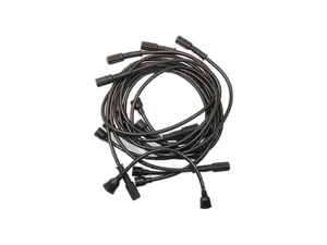 Провода в/в ГАЗ 53, 66, ПАЗ, ЗИЛ 130 к-т SILICONE с наконеч. (замена 00433242), артикул ПШКД130-3707080