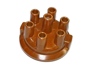 Крышка распред. зажигания ГАЗ 51, 52, коричневая (Р32-3706500)
