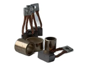 Рем. комплект стартера ГАЗ, УАЗ, ЗИЛ, УРАЛ, к-т=втулки+щётки (стартер серии СТ230) Энергомаш, г. Калуга — ракурс 1