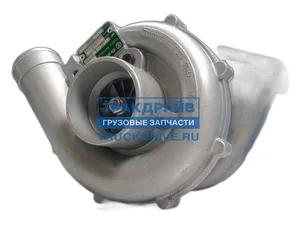 Турбокомпрессор для а/м КАМАЗ дв.740.11-240, 740.13-260, 740.14-300/240, Евро 1, левый, 6-шпилек, взаимозаменяемый аналог TKP 7-08.10 левый, К27-115/145, артикул ТКР-К-27-115-02 ЛЕВ.