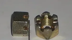 Гайка М10х1,25мм., привода сцепления КАМАЗ, корончатая, уп.20шт. (06957), артикул 00001-0007920-119