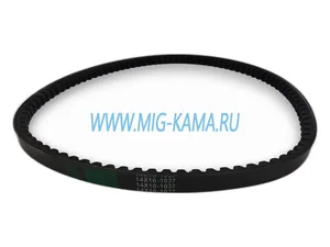 Ремень клиновой 1037х14х10 МАЗ, КРАЗ дв.ЯМЗ 236, 238, привода насоса ГУРа, артикул 1037х14х10 (АМ)