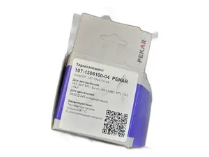 Термостат 87° Волга, ГАЗель, Соболь, УАЗ, ГАЗон NEXT, ЗИЛ 5301 Бычок, ПАЗ, ПАЗ NEXT, КАВЗ, КАМАЗ, НЕФАЗ, УРАЛ, УРАЛ NEXT,тр. МТЗ, с упл. кольцом (ТС107-1306100-04), артикул 107-1306100-04 (АМ)