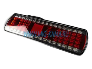 Фонарь задний КАМАЗ 5490 MB Actros, Axor, Евро, правый, LED-светодиодный, в сб. со жгутом, артикул 112.08.69 ZTD