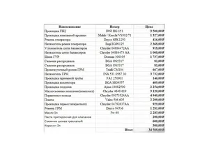 Прокладка поддона Волга, Газель, Соболь дв. Крайслер, артикул 14082500