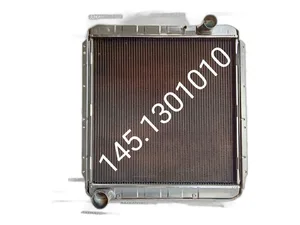 Радиатор водяной КАМАЗ 5320, 53212, 5410, 54112, 55102, 5511, 4310, 43105, 43505, медный, 3-х рядный (5320-1301012П, 5320-1301012, 12.1301010, 5320-1301010, 5320.1301010), артикул 145.1301010-01