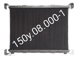 Радиатор масляный тр. Т150, 150Г, Т4.02 дв.ЯМЗ 236, 238, медный, 2-х рядный, ОРИГИНАЛ ПОСТАВЛЯЕТСЯ НА КОНВЕЙЕР ОАО "ГОМСЕЛЬМАШ", артикул 150У.08.000-1