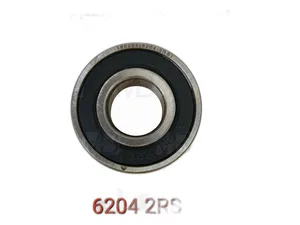 Подшипник 6-180204 (6204.2RS) рулевого вала ГАЗ 53, 3307, 3309, 4301, комбайны, с/х машины, 20x47x14мм.