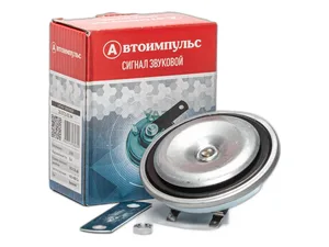 Сигнал звуковой ВАЗ 2105-2107, 2108-21099, 2110-2112, 2113-2115, 2170-2172 Приора, 2121, 21213, 2131 Нива, 2190-2191 Гранта, ГАЗ, УАЗ, тр. МТЗ, высокий тон, 12В., 5А., артикул 20.3721-01