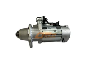Стартер ВАЗ-2110-2112 (z=9, m=2.1167, 2 отв., с передней опорой) редукторный "LADA Стандарт" — ракурс 1
