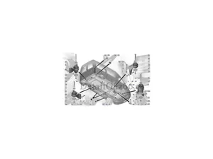Подушка крепления кабины ГАЗ 3302, 2705, 2217 перед. лев. (с кронштейном в сб.), артикул 2217-5001007-10