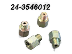 Переходник (штуцер) зад. торм. цилиндра ГАЗ 3302 12*10 (упак. 10 шт.) (08992)