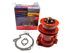 Насос водяной ГАЗ, ПАЗ, ЗИЛ, МТЗ дв. Д-242, -243, -245.5 (шкив 1 ручей), артикул 240-1307010-А1