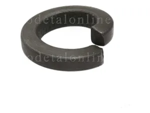 Гровер d= 8мм., чёрный, уп.100шт.,, артикул 252135-П2