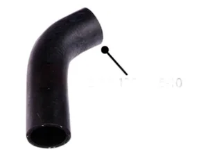 Патрубок радиатора ГАЗель Бизнес, Соболь Бизнес дв.УМЗ 4216, Евро 3, нижний короткий, гладкий "Балаковорезинотехника" ОАО (БРТ), г. Балаково — ракурс 1