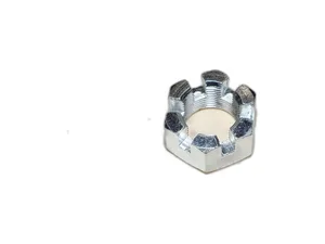 Гайка ступицы ГАЗ 53 корончатая (М24х1,5) (упак. 10 шт.) (08014)