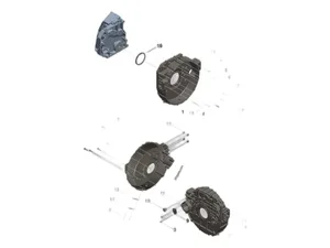 Болт М10х1,5х140 генератора,картера маховика ISF-3.8 О+, шт