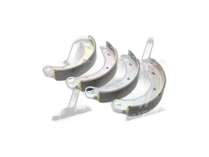 Колодка ГАЗ 24, 3110 с торм. накладкой (к-т 2дл.+ 2кор.) G-PART (оцинк.), артикул 3110-3502800