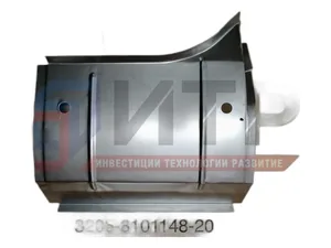 Панель нижнего поперечного воздуховода левая ПАЗ, артикул 3205-8101148-20