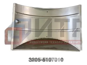Кожух колеса ПАЗ-3205 арка переднего колеса, правый, Н/О, артикул 32053-5107010