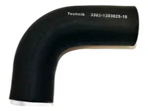 Патрубок радиатора ГАЗель, Соболь дв.ЗМЗ 406, нижний, d=44мм., артикул 3302-1303025-10.