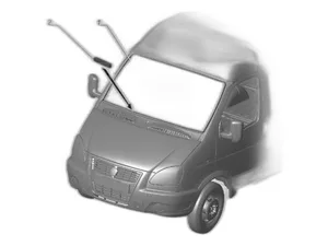 Упор лобового стекла Газель, артикул 3302-5206056-02